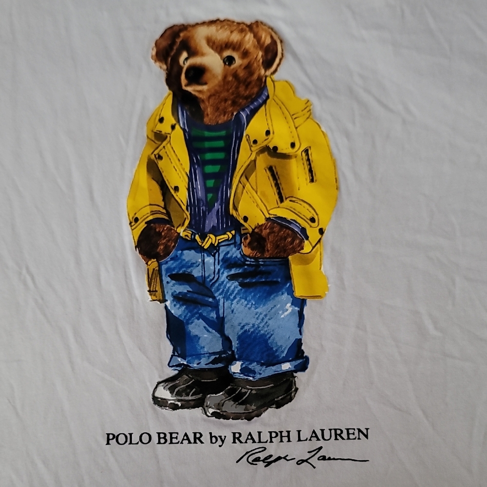 Ralph Lauren Yellow Jacket Polo Bear Tee
